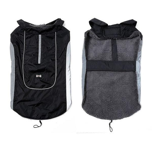 Manteau imperméable réfléchissant pour chien - Royaume Animal